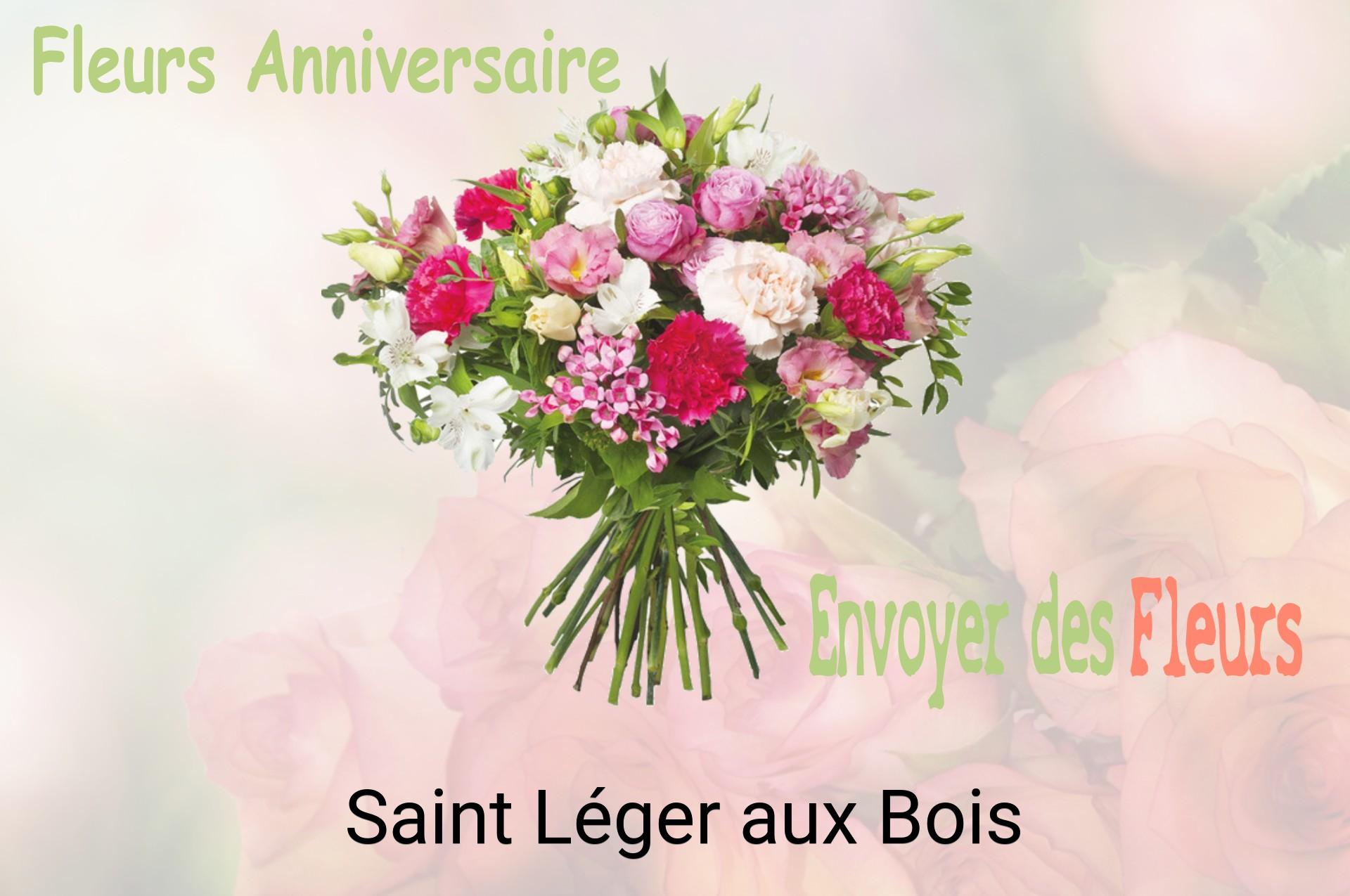 Bouquet de fleurs d’anniversaire livré à Saint-Léger-aux-Bois