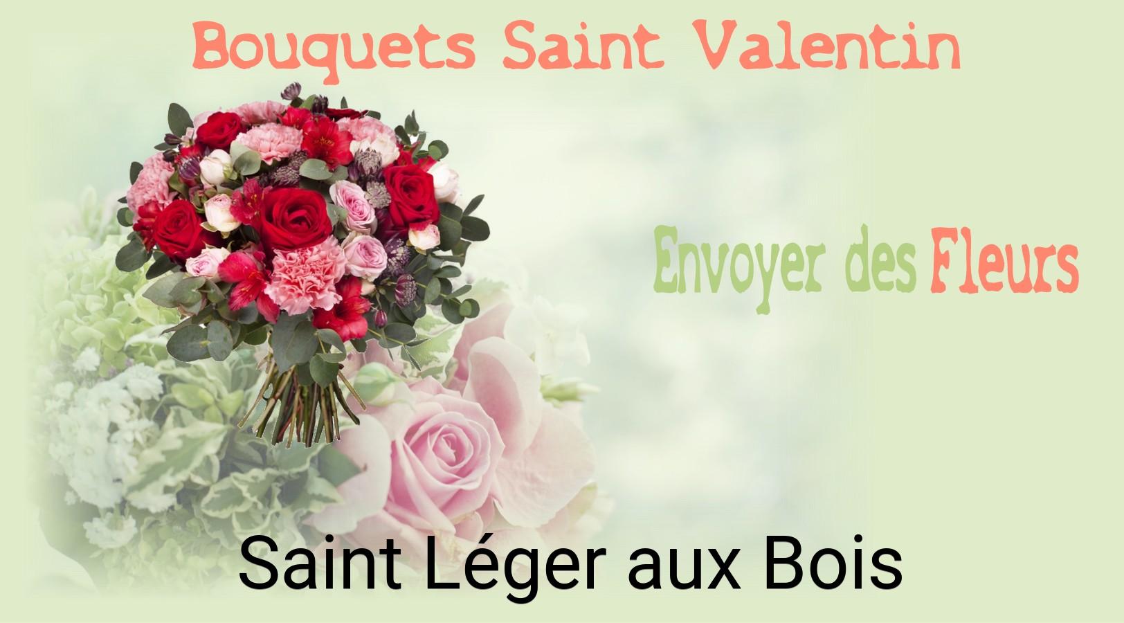 Roses de Saint-Valentin livrées à Saint-Léger-aux-Bois